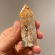 Load image into Gallery viewer, Flower Agate Tower with Carnelian